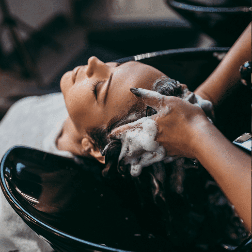 lavado de cabello